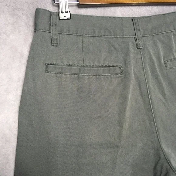 RVCA Mens The‎ Weekend Chino Shorts size 30 Gray Flat Front Poly Cotton - Picture 8 of 12